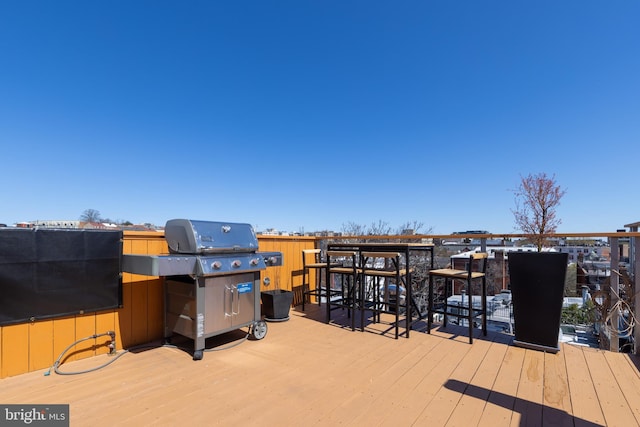 1731 Willard St NW Unit 102, Washington, DC 20009 - deck featuring a grill