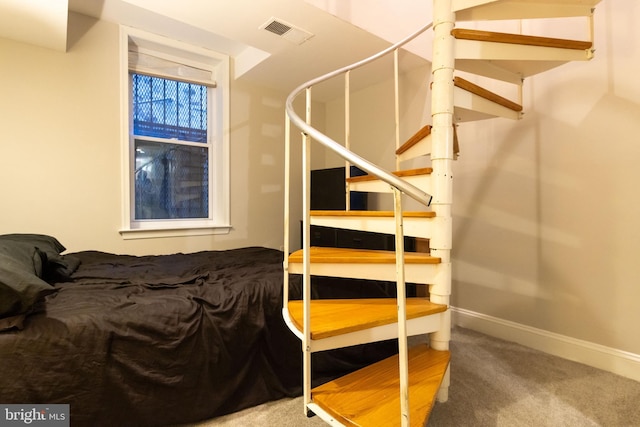1731 Willard St NW Unit 102, Washington, DC 20009 - bedroom featuring carpet and baseboards