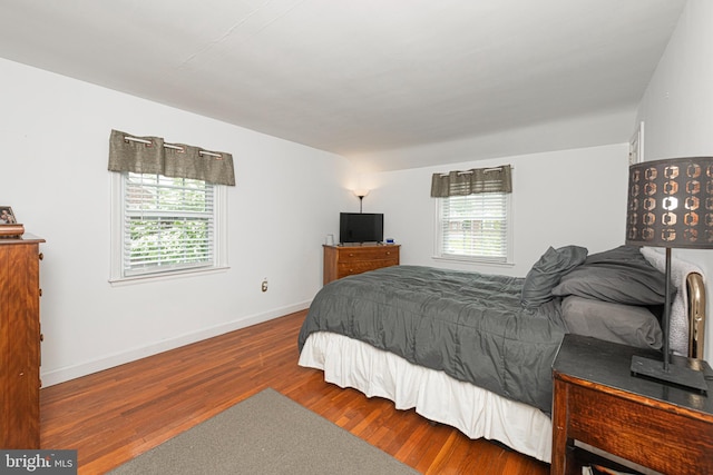 617 March St, Reading, PA 19607 - bedroom with wood finished floors and baseboards