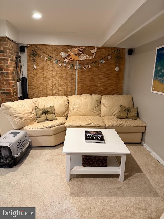 5431 Plymouth Meadows Ct, Fairfax, VA 22032 - living area with carpet floors