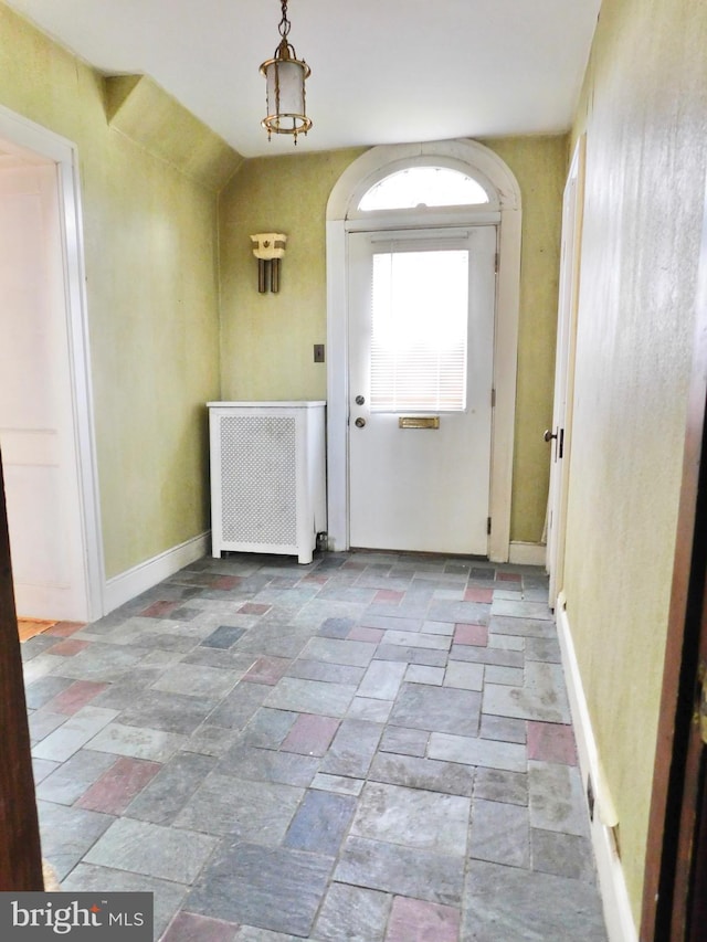 1216 23rd Ave, Altoona, PA 16601 - interior space featuring stone tile flooring and baseboards