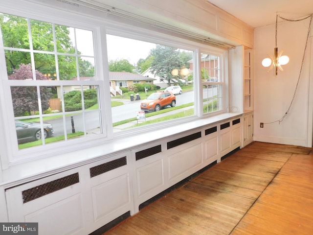 1216 23rd Ave, Altoona, PA 16601 - detailed view of a chandelier and wood finished floors