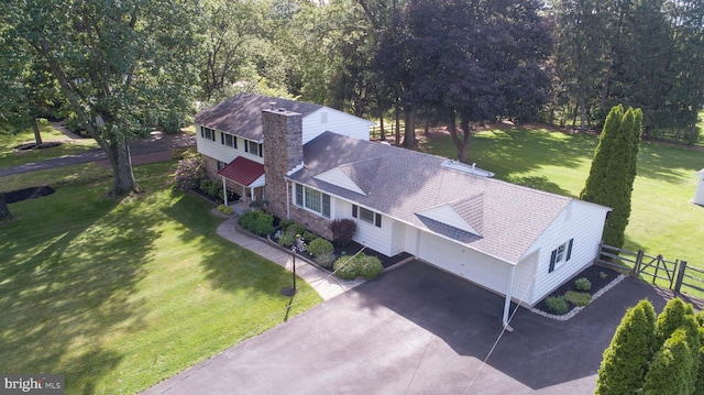 128 Cherry Ln, Doylestown, PA 18901 - view from above of property