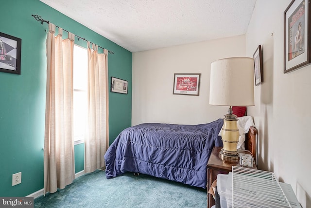 618 Walden Way, Lumberton, NJ 08048 - carpeted bedroom featuring a textured ceiling and baseboards