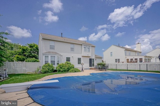 618 Walden Way, Lumberton, NJ 08048 - view of swimming pool with a diving board and a patio