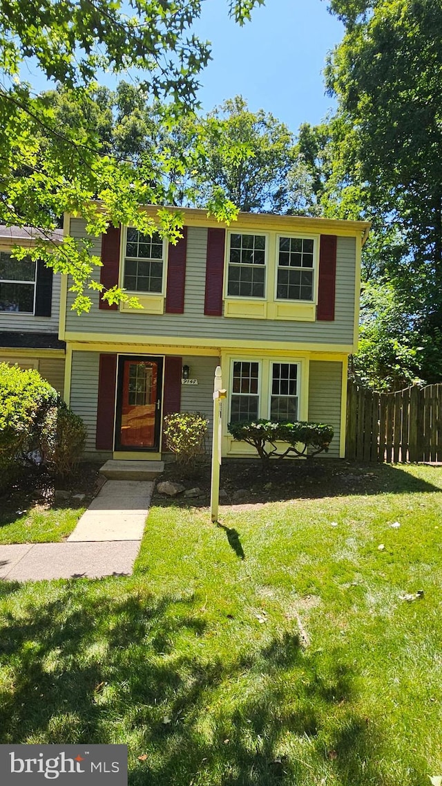 9147 Everett Ct, Springfield, VA 22152 - view of colonial inspired home