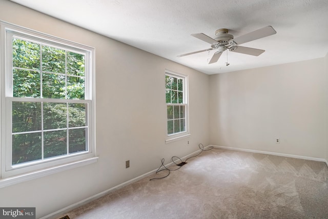 9147 Everett Ct, Springfield, VA 22152 - carpeted spare room with baseboards and ceiling fan