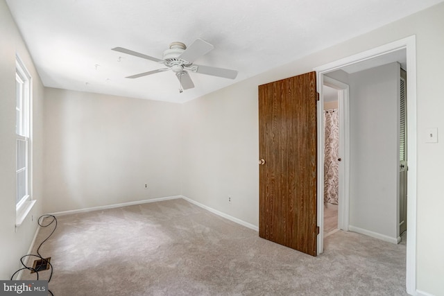 9147 Everett Ct, Springfield, VA 22152 - unfurnished bedroom with carpet flooring and a ceiling fan