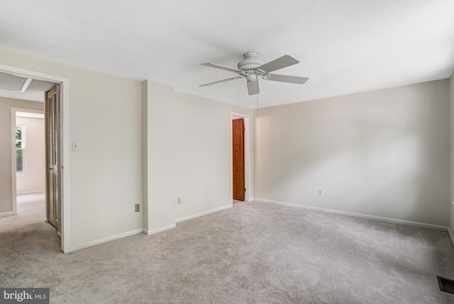 9147 Everett Ct, Springfield, VA 22152 - spare room with carpet floors and ceiling fan