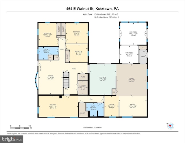 464 E Walnut St, Kutztown, PA 19530 - floor plan / room layout