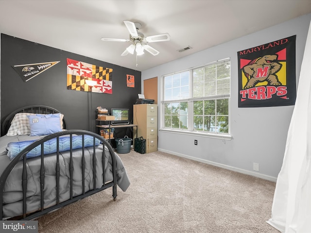 6290 Pinyon Pine Ct, Eldersburg, MD 21784 - bedroom with carpet and ceiling fan