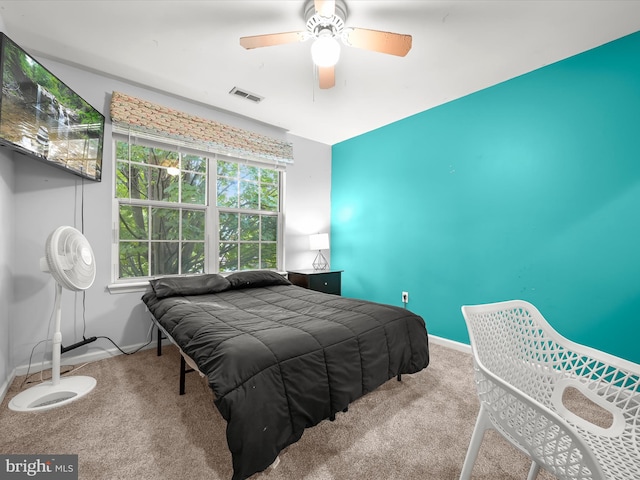 6290 Pinyon Pine Ct, Eldersburg, MD 21784 - bedroom featuring carpet flooring and ceiling fan