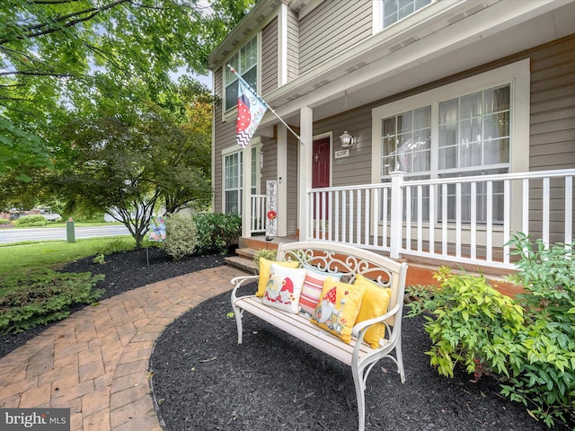 6290 Pinyon Pine Ct, Eldersburg, MD 21784 - entrance to property featuring covered porch
