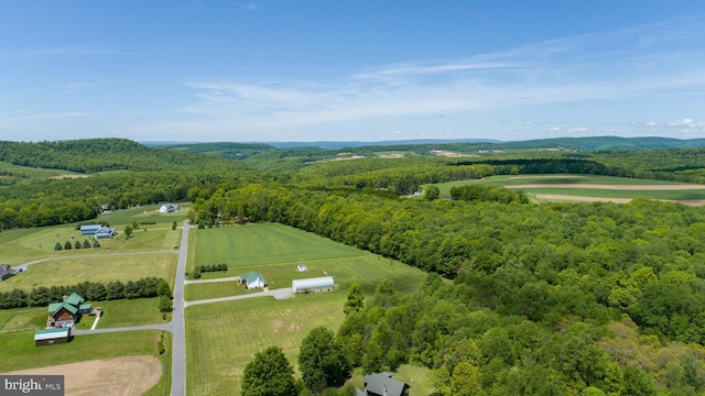 386 Marlin Savage Rd, Accident, MD 21520 - overview of rural landscape featuring a forest