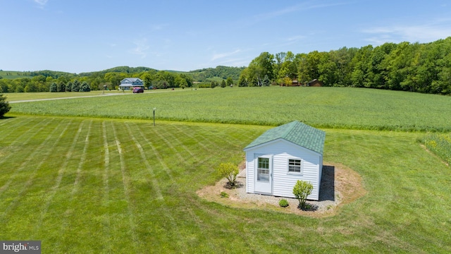 386 Marlin Savage Rd, Accident, MD 21520 - view of grassy yard featuring a view of countryside