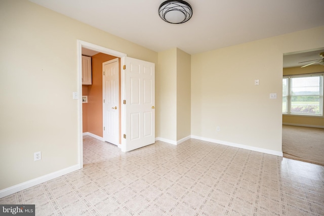 386 Marlin Savage Rd, Accident, MD 21520 - empty room with a ceiling fan and baseboards