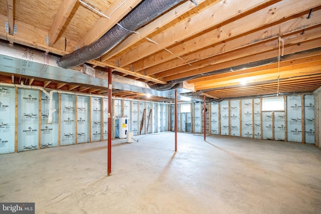 386 Marlin Savage Rd, Accident, MD 21520 - unfinished below grade area featuring water heater