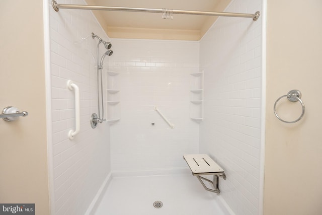 386 Marlin Savage Rd, Accident, MD 21520 - bathroom with a tile shower