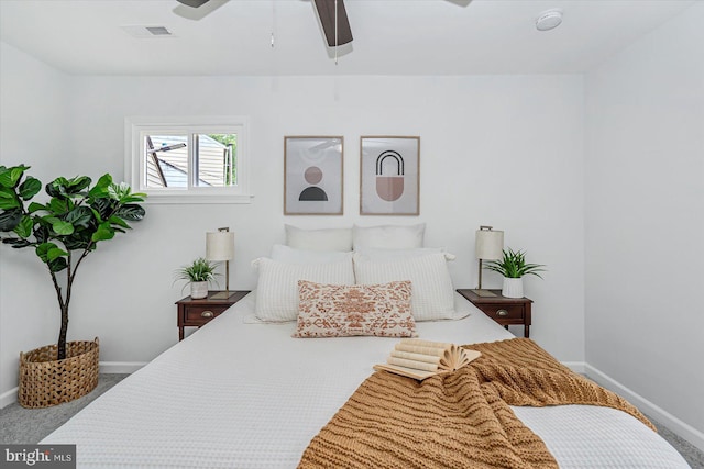 10 Taxi Way, Baltimore, MD 21220 - bedroom featuring baseboards, carpet floors, and a ceiling fan