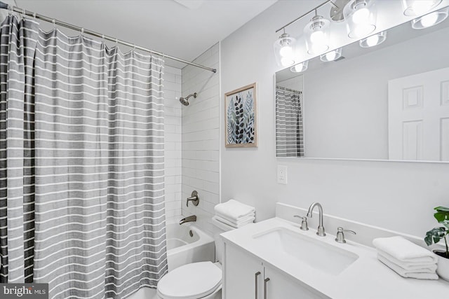 10 Taxi Way, Baltimore, MD 21220 - bathroom featuring vanity, toilet, and shower / bath combo