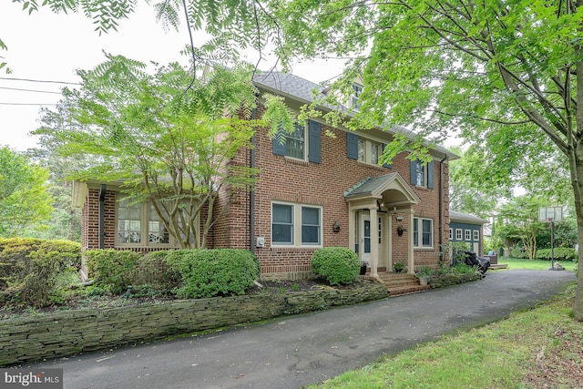 8317 High School Rd, Elkins Park, PA 19027 - view of front of house with brick siding