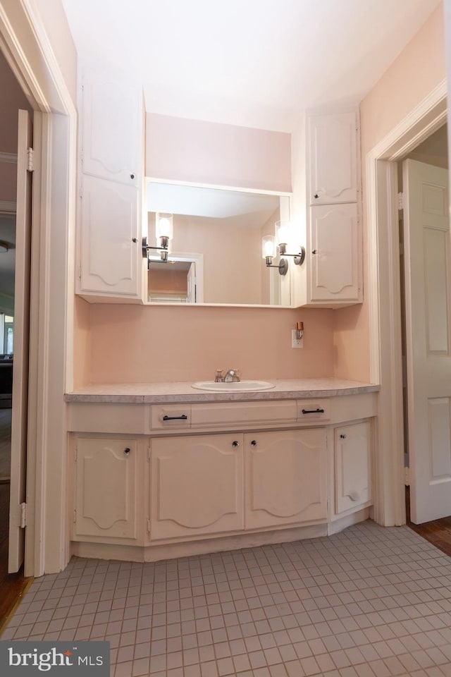 204 W Irvin Ave W, Hagerstown, MD 21742 - bathroom with tile patterned flooring and vanity