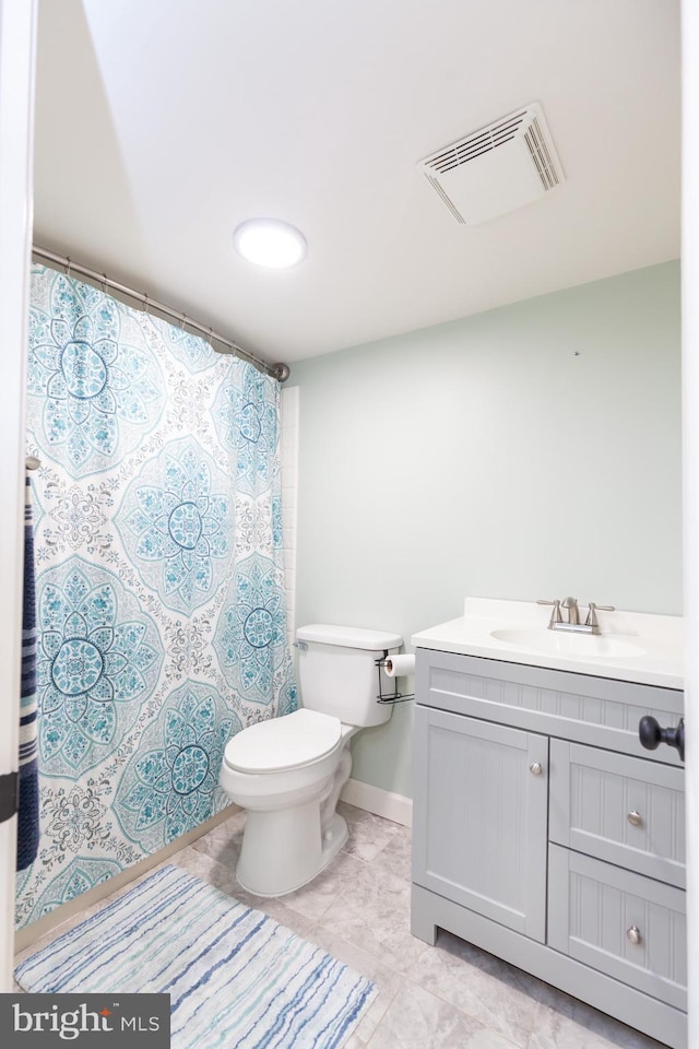 204 W Irvin Ave W, Hagerstown, MD 21742 - bathroom featuring vanity, tile patterned flooring, and a shower with shower curtain