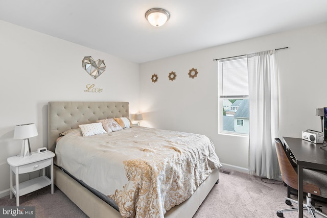 325 Hickory Ridge Cir, York, PA 17404 - carpeted bedroom with an office area and baseboards