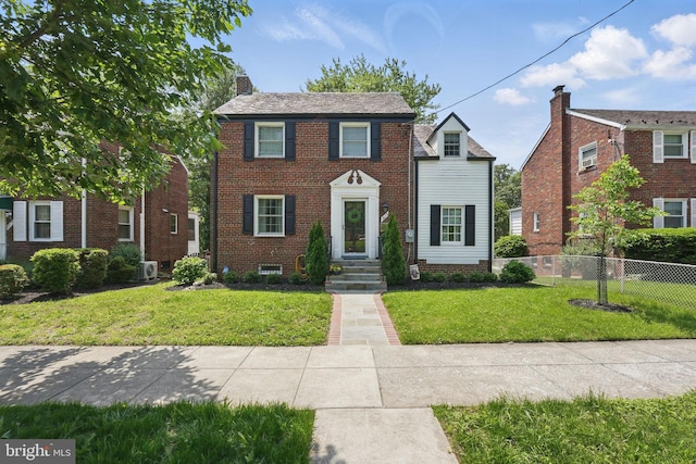 1615 Webster St NE, Washington, DC 20017 - view of front of house featuring brick siding and a chimney