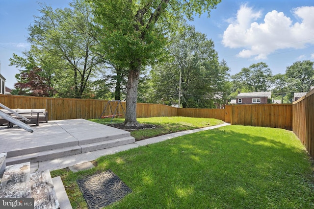 1615 Webster St NE, Washington, DC 20017 - view of yard with a patio area