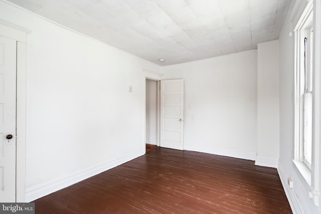 1926 W Broad St, Bethlehem, PA 18018 - empty room with hardwood / wood-style floors and baseboards