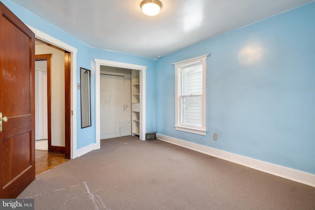 215 W Main St, Newmanstown, PA 17073 - unfurnished bedroom with carpet floors, baseboards, and a closet