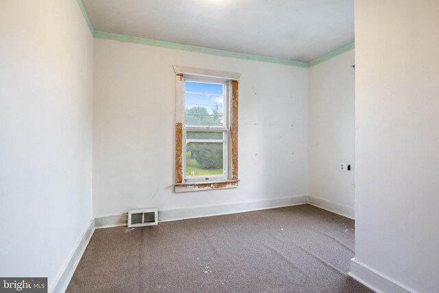 215 W Main St, Newmanstown, PA 17073 - empty room with carpet floors and baseboards