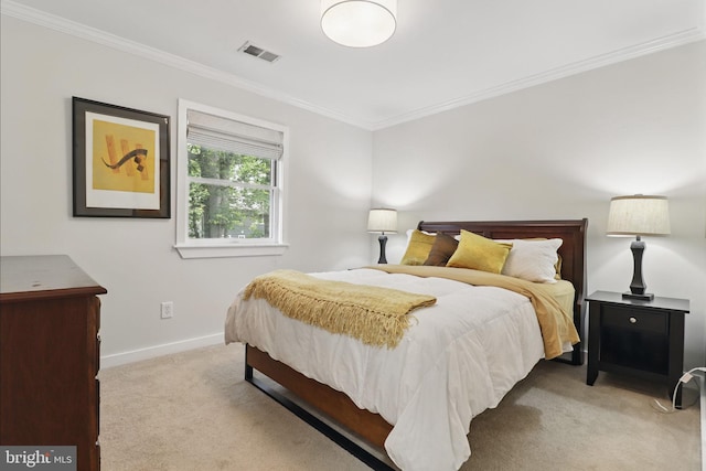 1367 Cedar Ave, Annapolis, MD 21403 - bedroom with carpet, crown molding, and baseboards