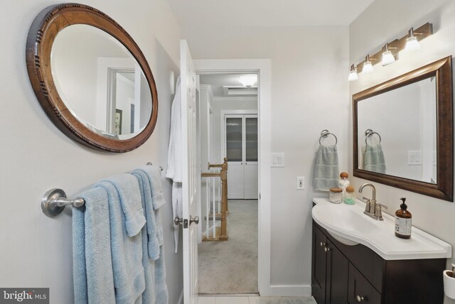 1367 Cedar Ave, Annapolis, MD 21403 - bathroom featuring vanity and baseboards