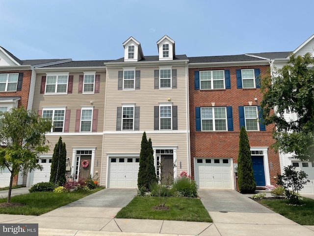 9778 Peace Springs Rdg, Laurel, MD 20723 - multi unit property featuring concrete driveway and an attached garage