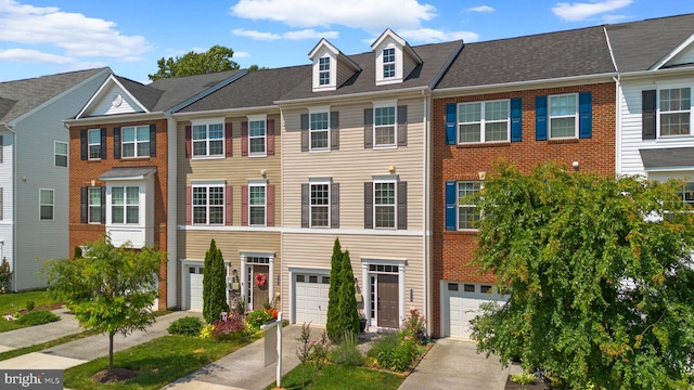 9778 Peace Springs Rdg, Laurel, MD 20723 - view of property with an attached garage and driveway