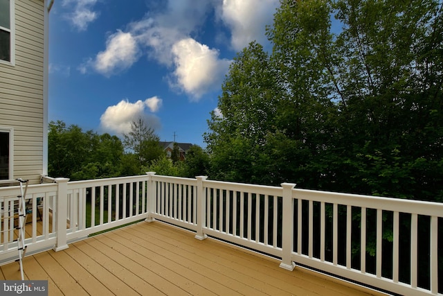 17023 Gibson Mill Rd, Dumfries, VA 22026 - view of deck