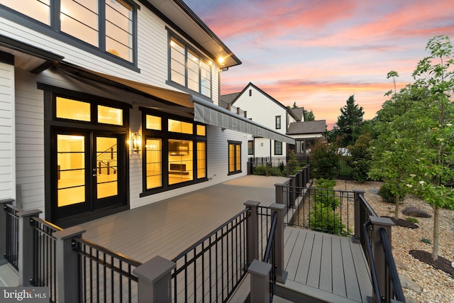1554 Davidson Rd, Mclean, VA 22101 - view of wooden terrace