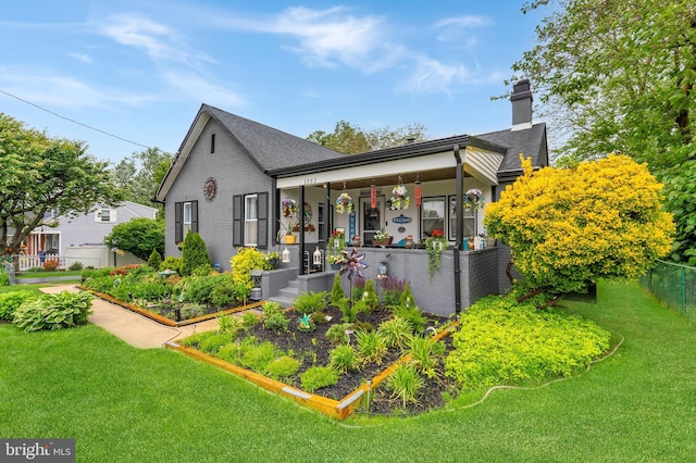 1332 Peach St, Upper Chichester, PA 19061 - view of front facade with a chimney