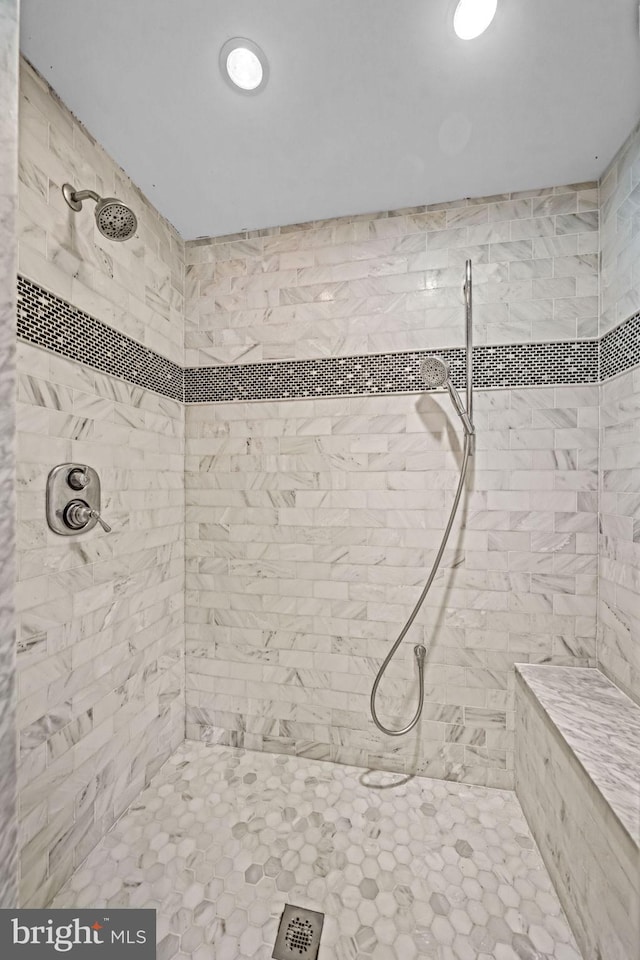 363 Colket Ln, Wayne, PA 19087 - full bathroom with a tile shower