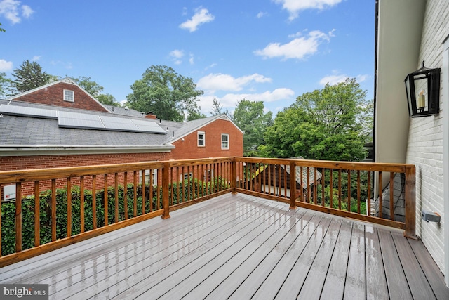 5376 28th St NW, Washington, DC 20015 - view of deck