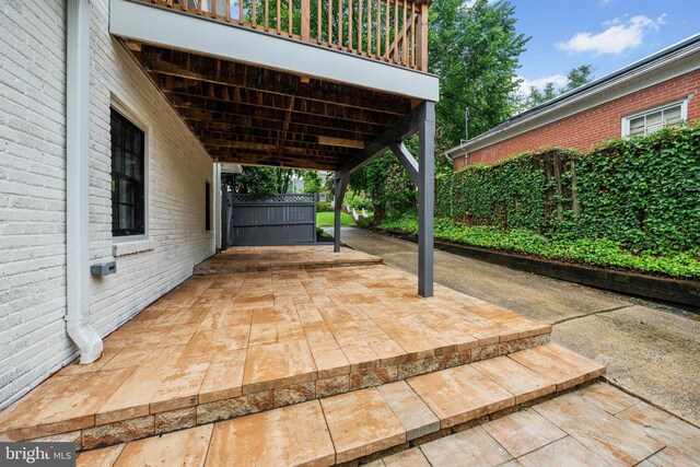5376 28th St NW, Washington, DC 20015 - view of patio / terrace