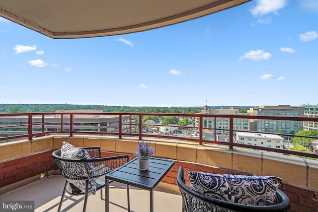 2400 Clarendon Blvd Unit 1015, Arlington, VA 22201 - balcony featuring outdoor lounge area