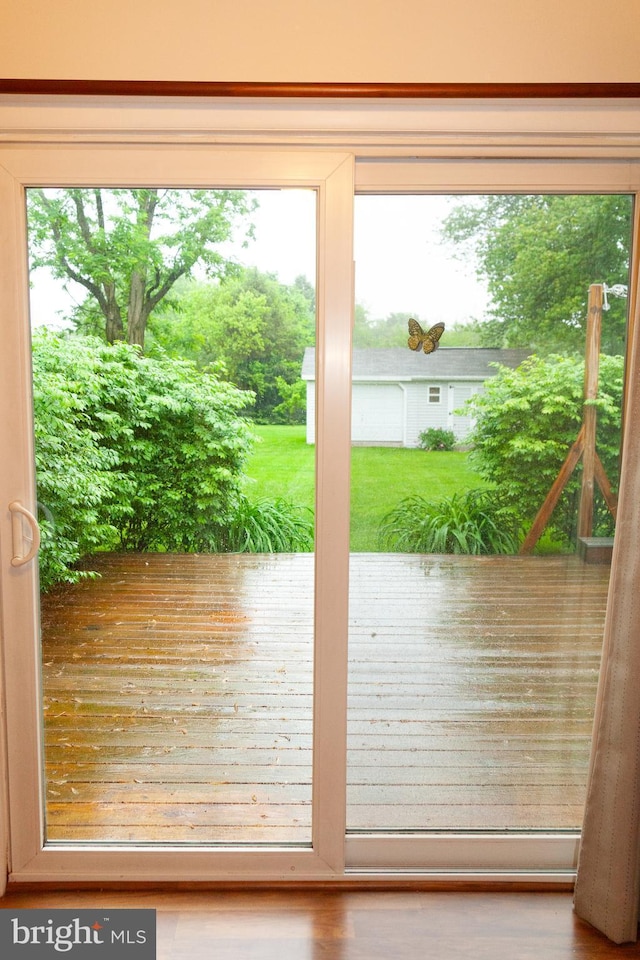 503 Deer Run Rd, Lititz, PA 17543 - doorway to outside featuring healthy amount of natural light