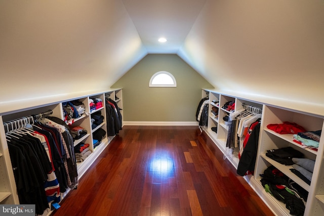 5280 Ten Oaks Rd, Clarksville, MD 21029 - walk in closet with wood finished floors and lofted ceiling