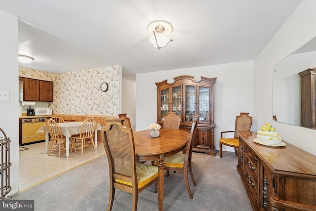 15111 Ina Dr, Philadelphia, PA 19116 - dining space featuring light colored carpet