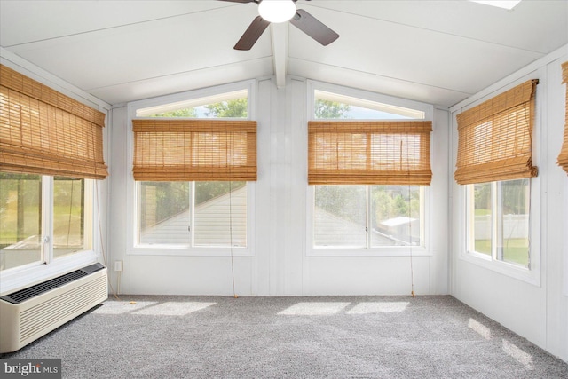 15 Charleswood Ct, Baltimore, MD 21207 - unfurnished sunroom with carpet and an AC wall unit
