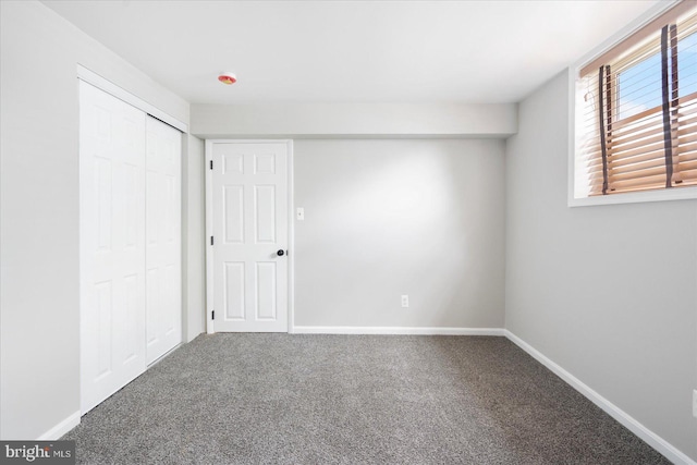 15 Charleswood Ct, Baltimore, MD 21207 - unfurnished bedroom with carpet floors, a closet, and baseboards