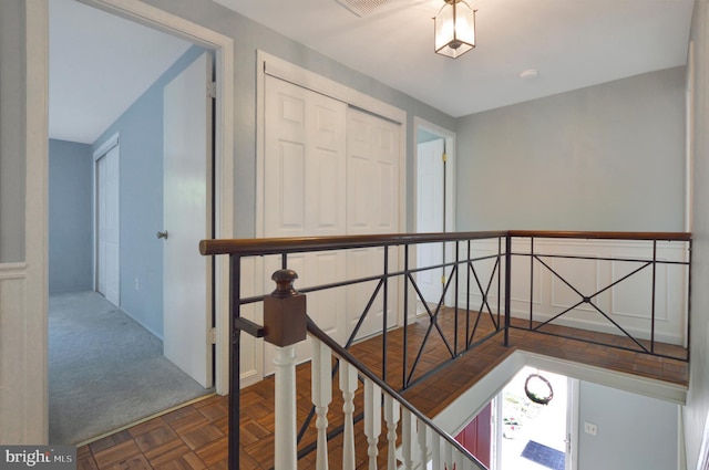 12110 Wilmont Turn, Bowie, MD 20715 - hall with an upstairs landing